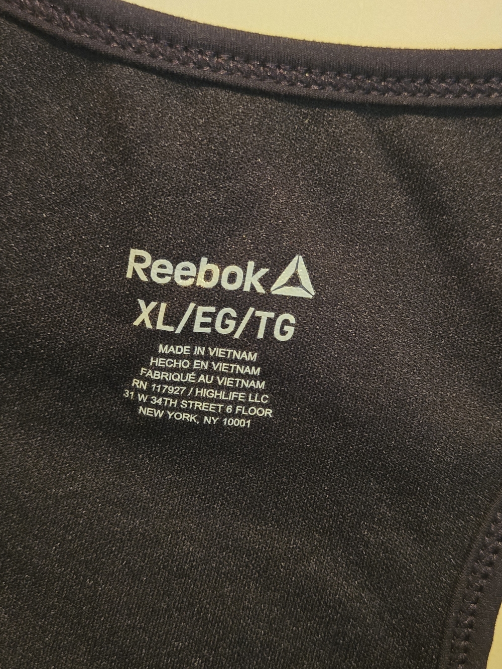 (2) Reebok Racerback Sports Bras - Picture 6 of 6